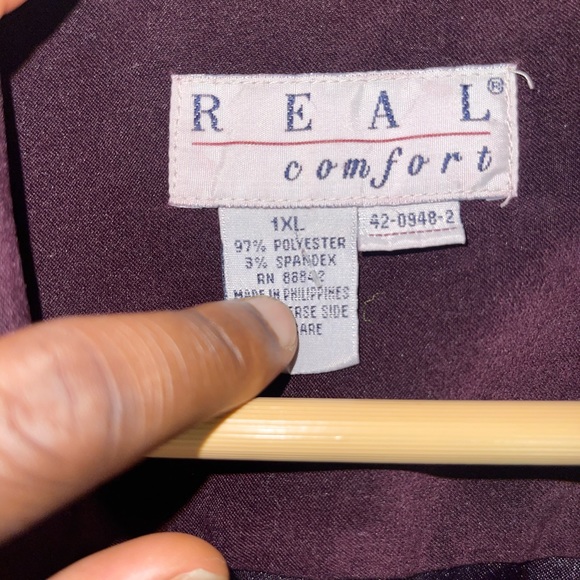 Purple Button Down Shirt - Picture 8 of 8